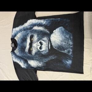 VTG Big Face Gorilla T-shirt Trinity Products Nature Tee XL